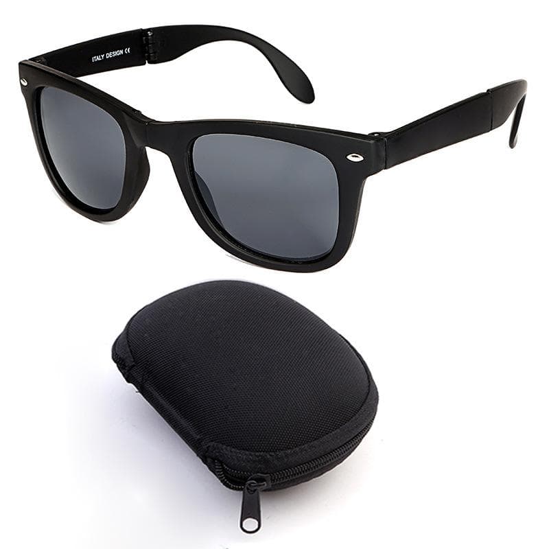 UV400 Foldable Sunglasses for Women Men Fashion Trend Outdoor Sun Eyeglasses Optical Spectacle Goggles with Box Eyewear As picture shown