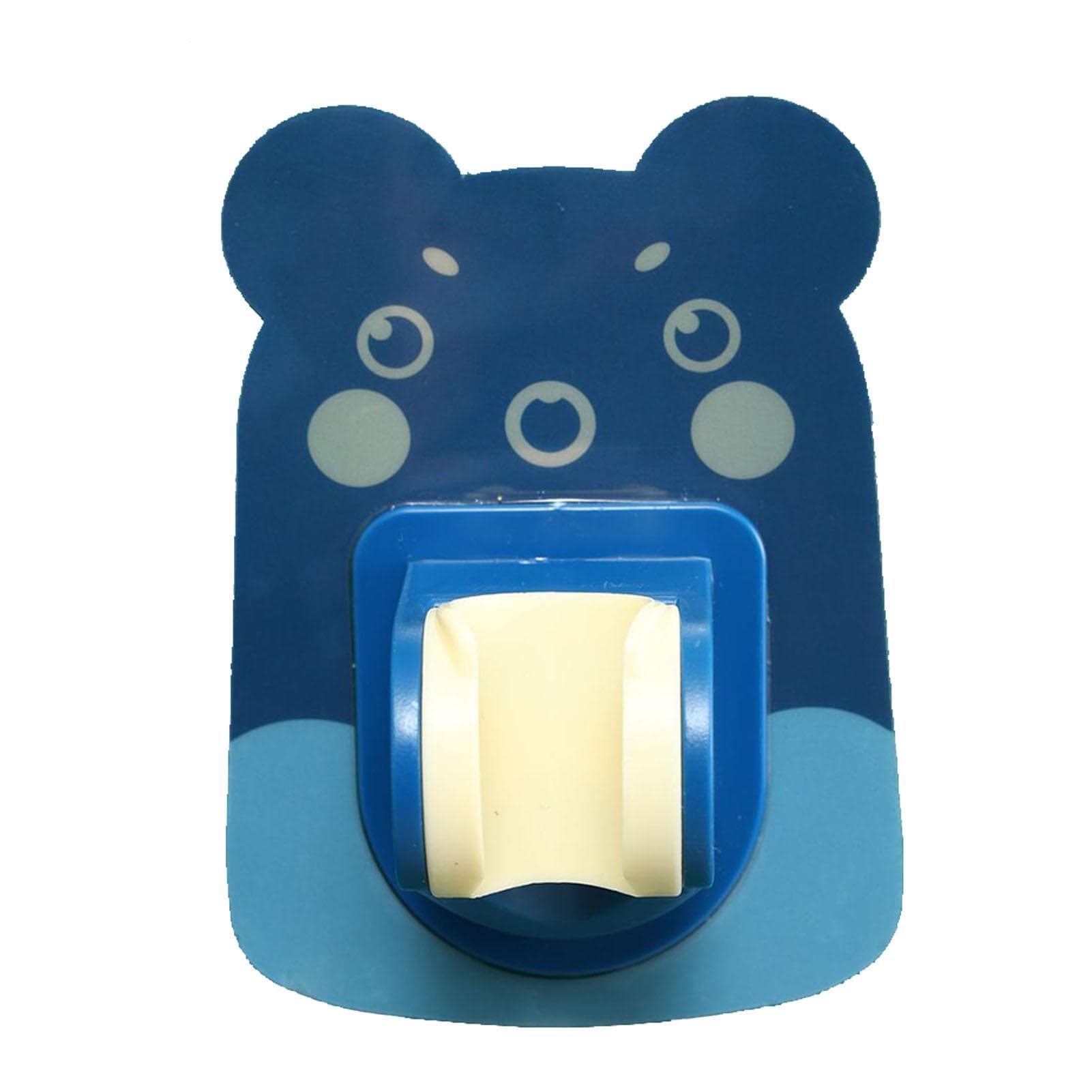 Shower Wand Holder 360 Degree Rotation Adjustable Cute Cartoon Punching Free Shower Head Bracket