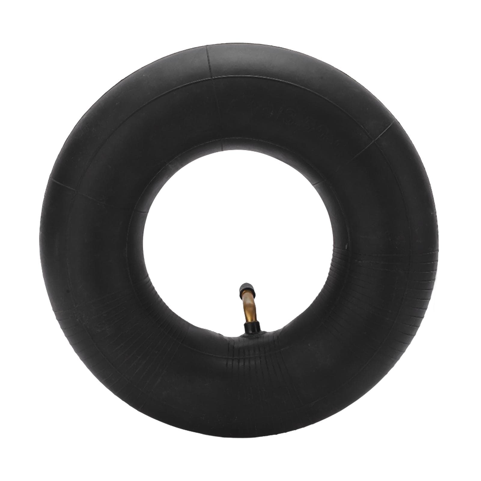 4.10/3.50?4 Rubber Inner Tube Strong Shock Absorption Bent Valve Inner Tube for Lawn Mowers