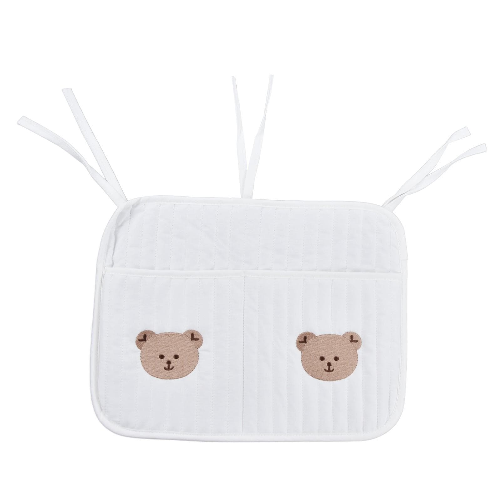 Crib Organizer Hanging Cute Patterns Soft Cotton Practical Storage Supplies For Strollers
