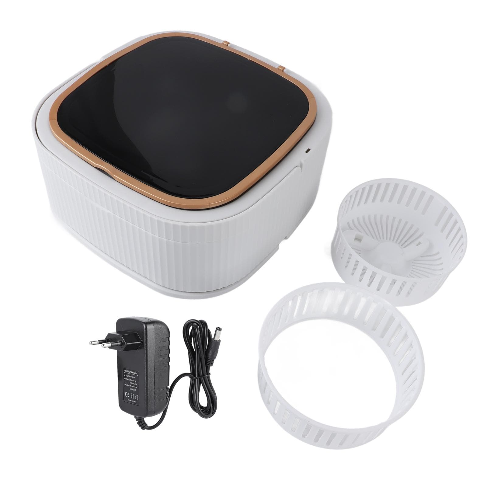 Portable Washing Machine 11.5L Large Capacity 3 Modes LCD Touch Screen Folding Mini Clothes Washer gray