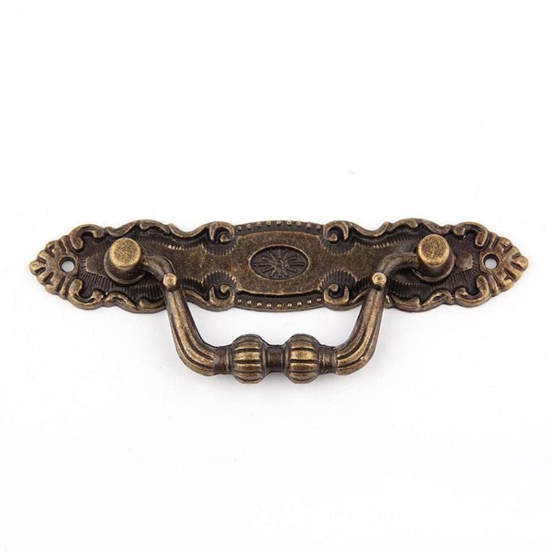 Antique Pull Handles for Drawer Cabinet Door Wooden Chest Box Bin Metal Drawer Pulls Handles Wardrobe Pulls Handles
