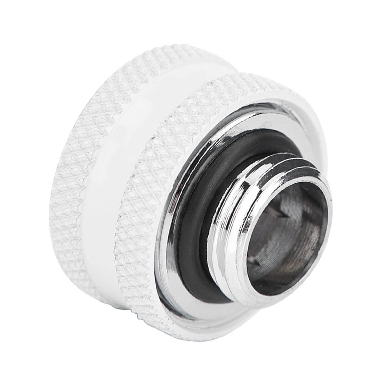 4 Pcs Pack Water Cooling Compression Fitting for Rigid Acrylic Tube OD 16mm Red white