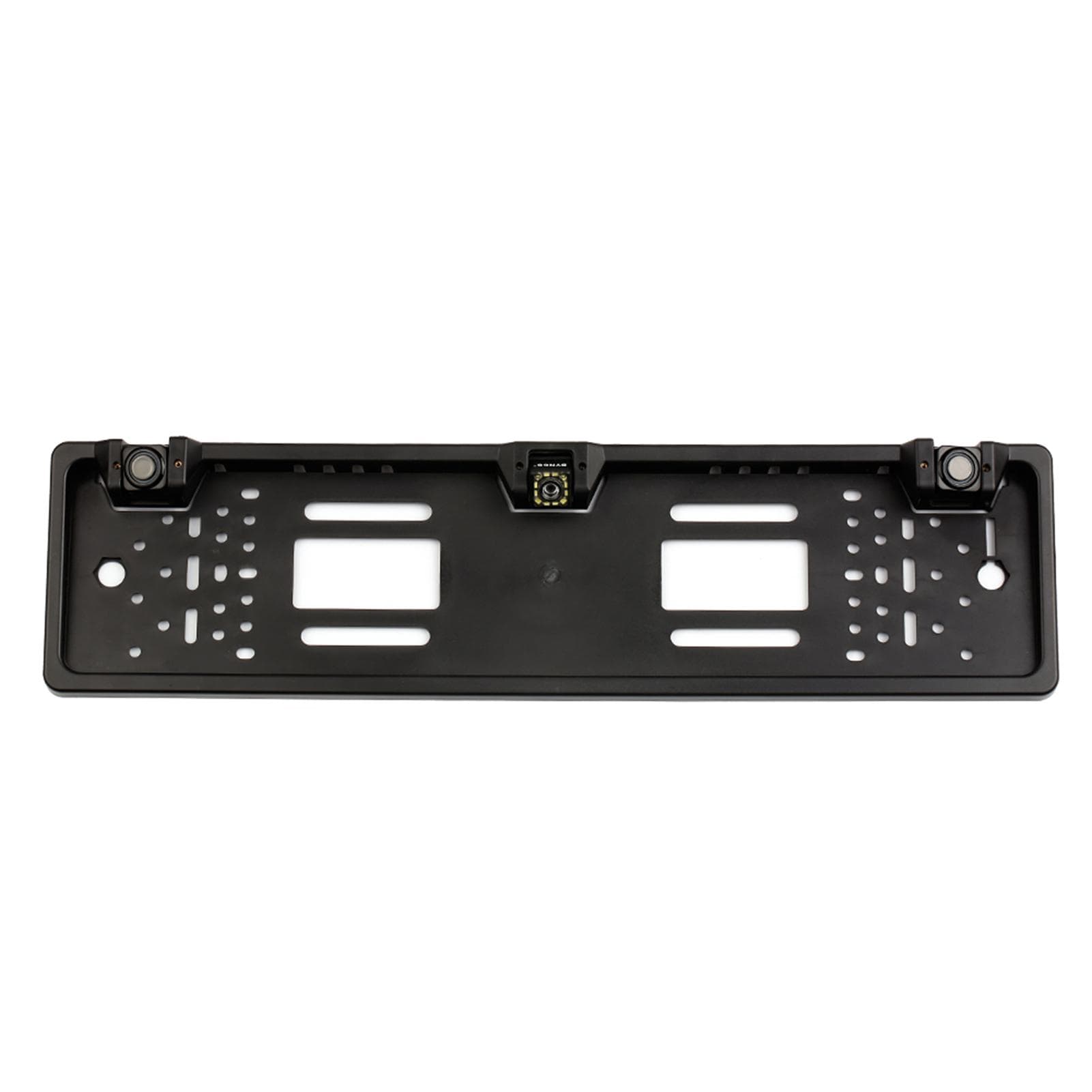 European License Plate Frame Backup Camera 12 LED Rear View Camera with Reversing Radar System 12-LED