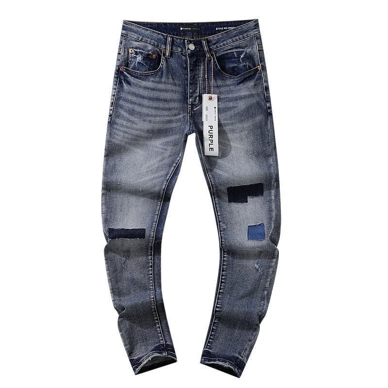 RogueWave Blue Ripped Jeans High Street Casual Pants 38