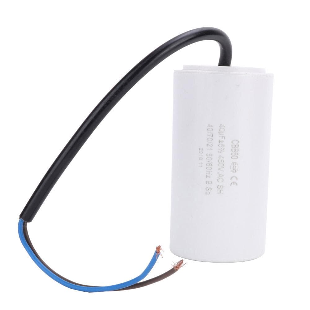 CBB60 EcO friendly Motor Running Capacitor 450V 40uf ESR 0.2 for Electric Household Appliance