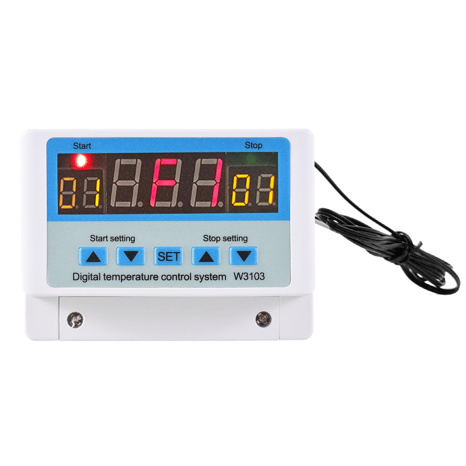 30A/AC110-220V LED Digital Temperature Controller Intelligent Thermostat Heating Cooling 30A & AC110-220V