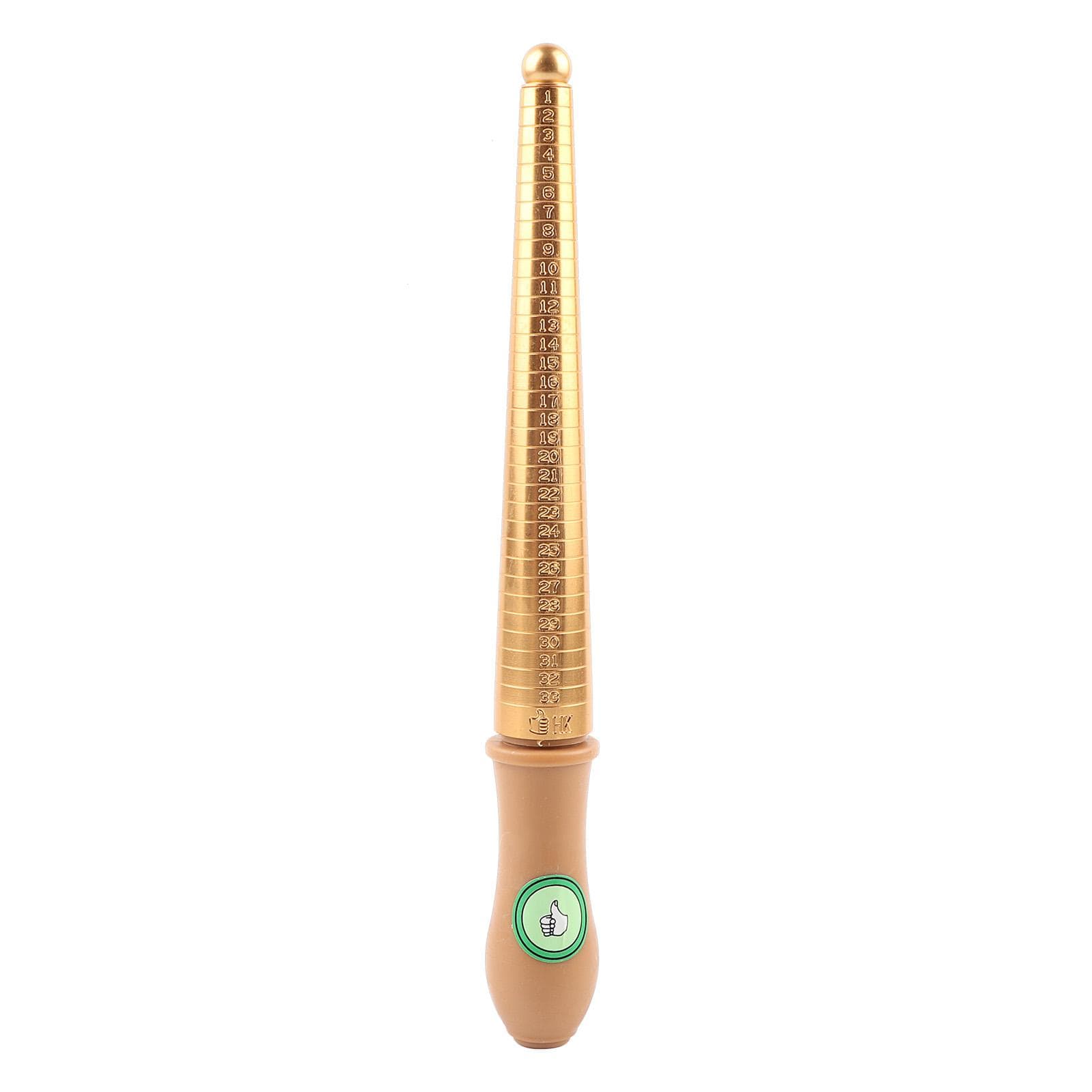 Ring Gauge Mandrel Finger Sizing Measuring Stick Ring Jewelry Tool Hongkong Size