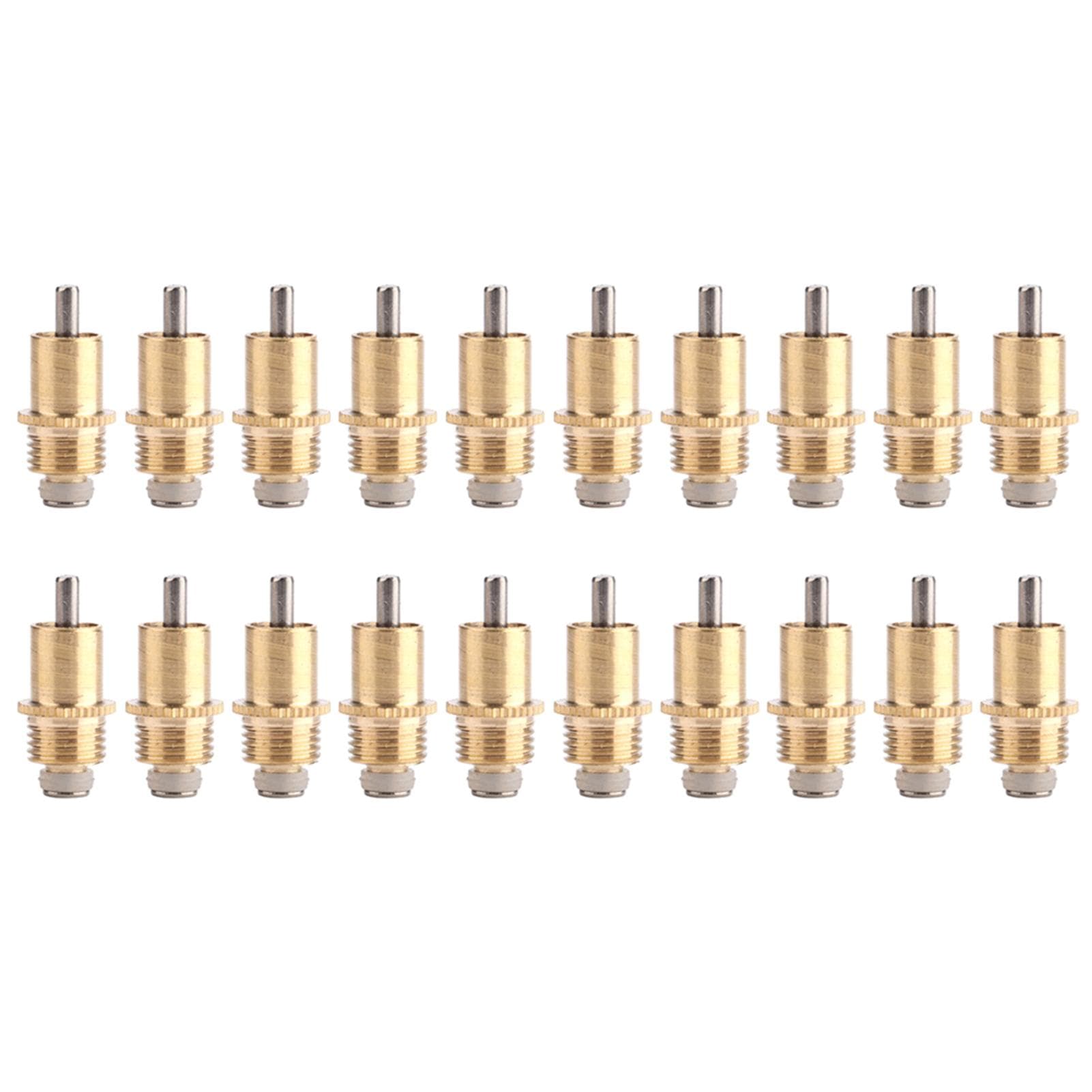 20Pcs Long Type Rabbit Drinker Nipple Waterer Drinking Water Tool Cage Accessories