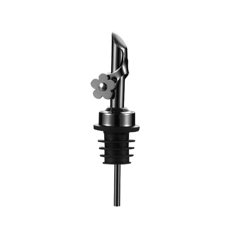 Stainless Steel Wine Pourer Olive Oil Bottle Pourer Spout Stopper Auto Open Close Cap Dust Proof Kitchen Bar Barware Tool