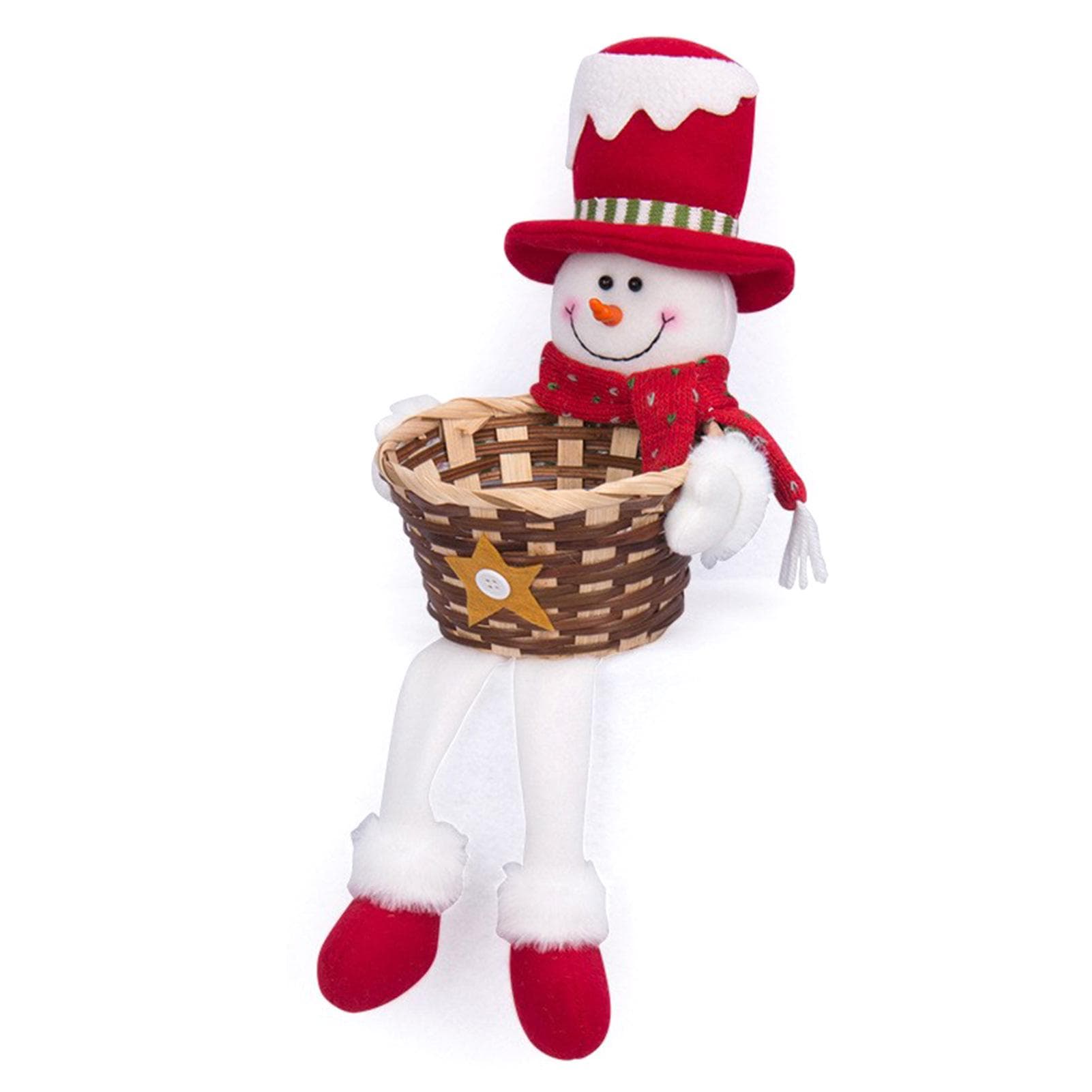 Xmas Fruit Basket Children s Gift Candy Box Xmas Candy Basket for Home Decor