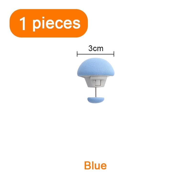 BedSheet Quilt Clip One Button Unlock Duvet Cover Fastener Clip Anti Slip Blanket Buckles Quilt Holder Fixator Grippers 1 pc blue
