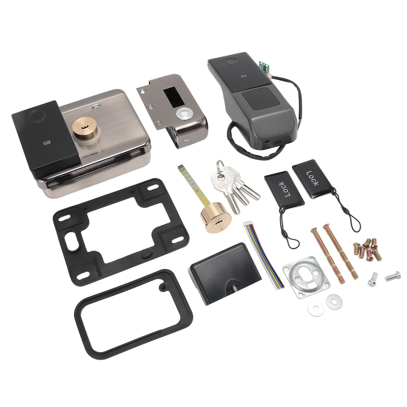 WiFi Electronic Lock for Tuya APP IP67 Waterproof Fingerprint Password Card Key Unlocking Smart