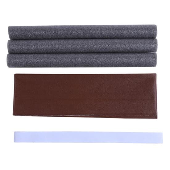 Door Bottom Seal Windproof Lightweight under Door Draft Stopper Insulation Door Strip Home brown