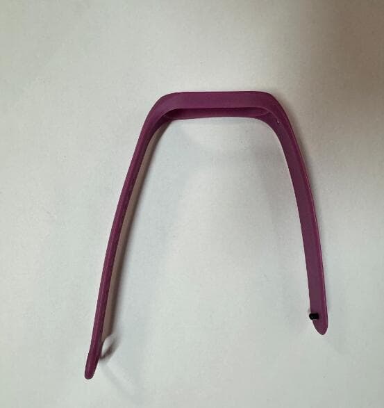23 Color Soft Silicone Wristband Strap For Xiaomi Mi Band 10/9/8/7/6/5/4/3 Watchband Strap Smart Bracelet Replacement For Xiaomi Mi Band 3 purple