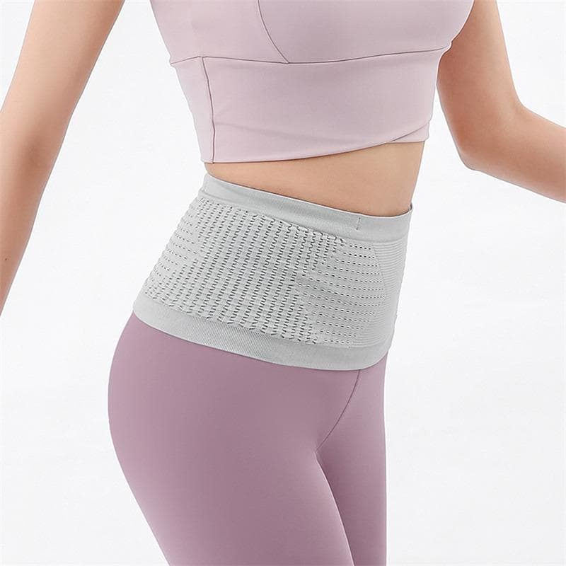 Seamless Invisible Running Waist Belt Bag Gym Bags Lightweight Invisible Mobile Phone Bags Portable Elastic Run Cycling Bag grey