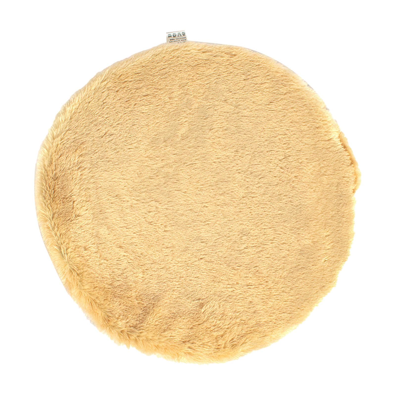 Pet Sleeping Pad Soft Warm Prevent Slip Washable Cat Bed Mat with Back Canvas Pocket for All khaki