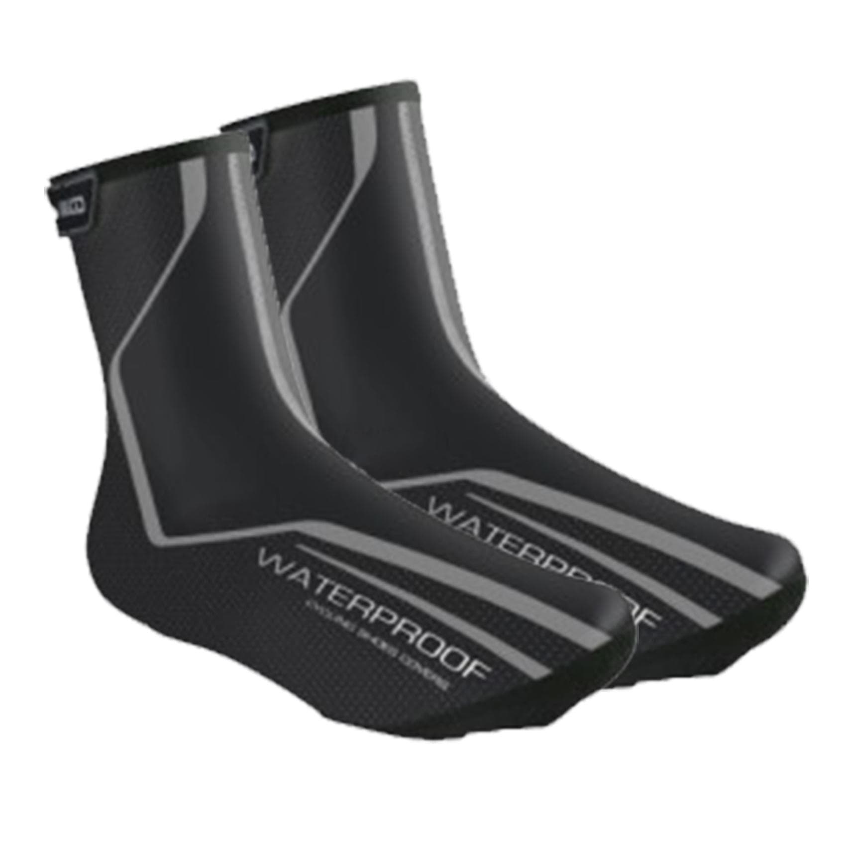 Overshoes Bicycle Shoe Cover Shoe Protector Waterproof Lightweight Winter Warmer for Cycling Road L-XL grey
