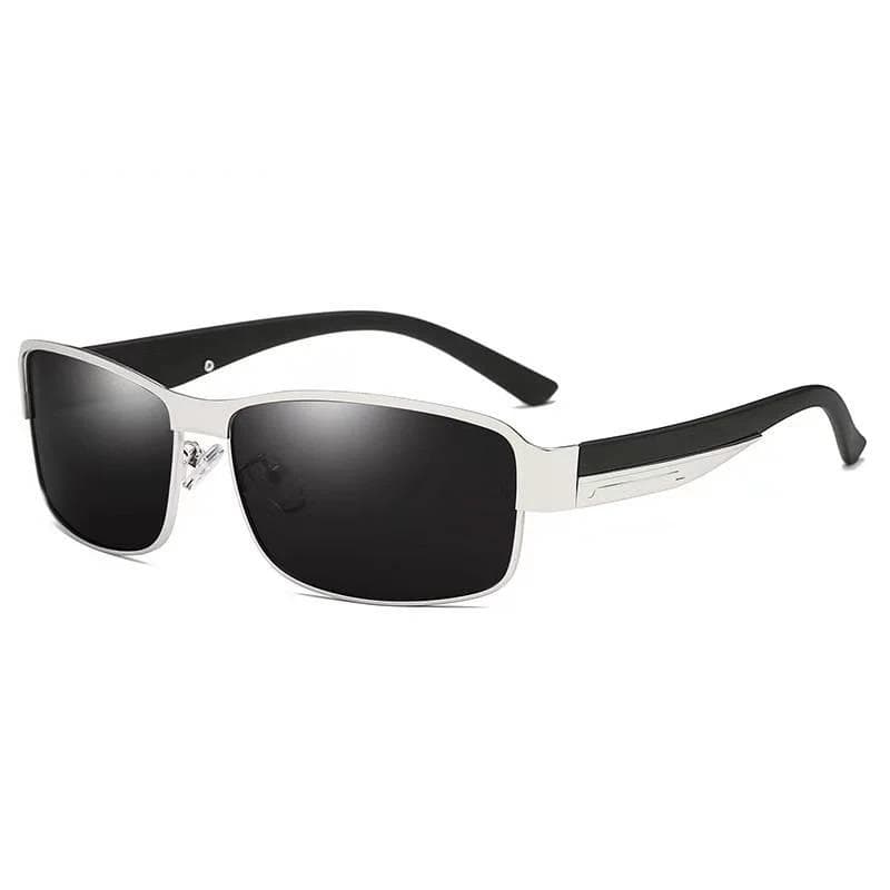 Fashion Vintage Sunglasses For Men Women Colorful Stripes UV400 Protection Driving Fishing Brand Designer Eyewear black