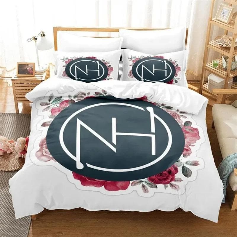 3D Print Niall Horan Bedding Set,Duvet Cover Comforter Bed Set Quilt Cover Pillowcase,King Queen Twin Size Boys Girls Adults 70x133cm 2pcs