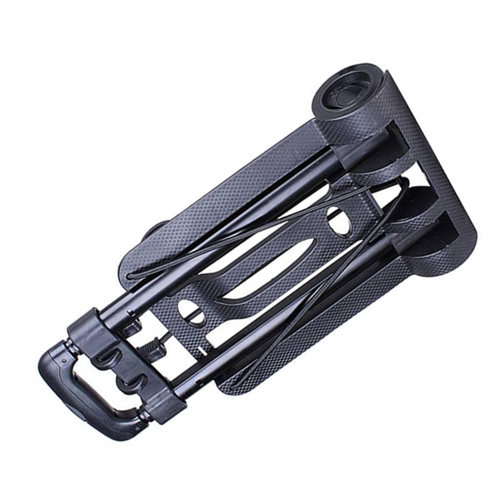 Small Folding Hand Truck with 2 Wheels Dolly Luggage Trolley Cart Portable Compact for Carrying