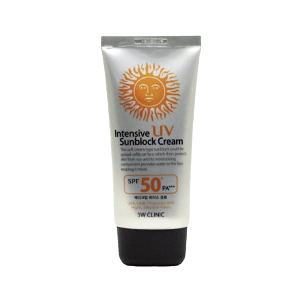 3W CLINIC Intensive UV Sunblock Cream 70ml (3 Options) #1pcs