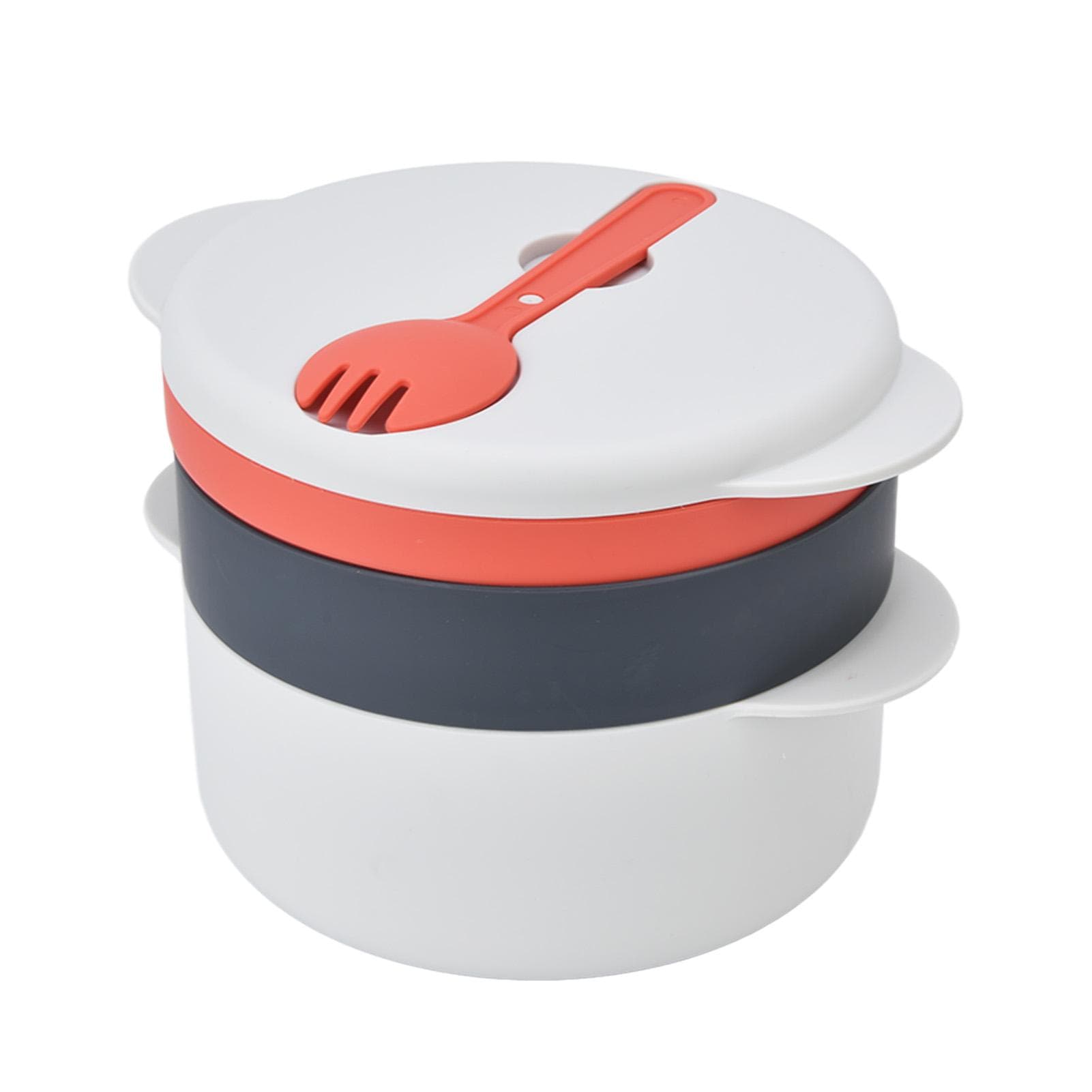 2L Kitchen Microwave Vegetables Cooker Multi Layer Stackable Prevent Burns Microwave Steaming L