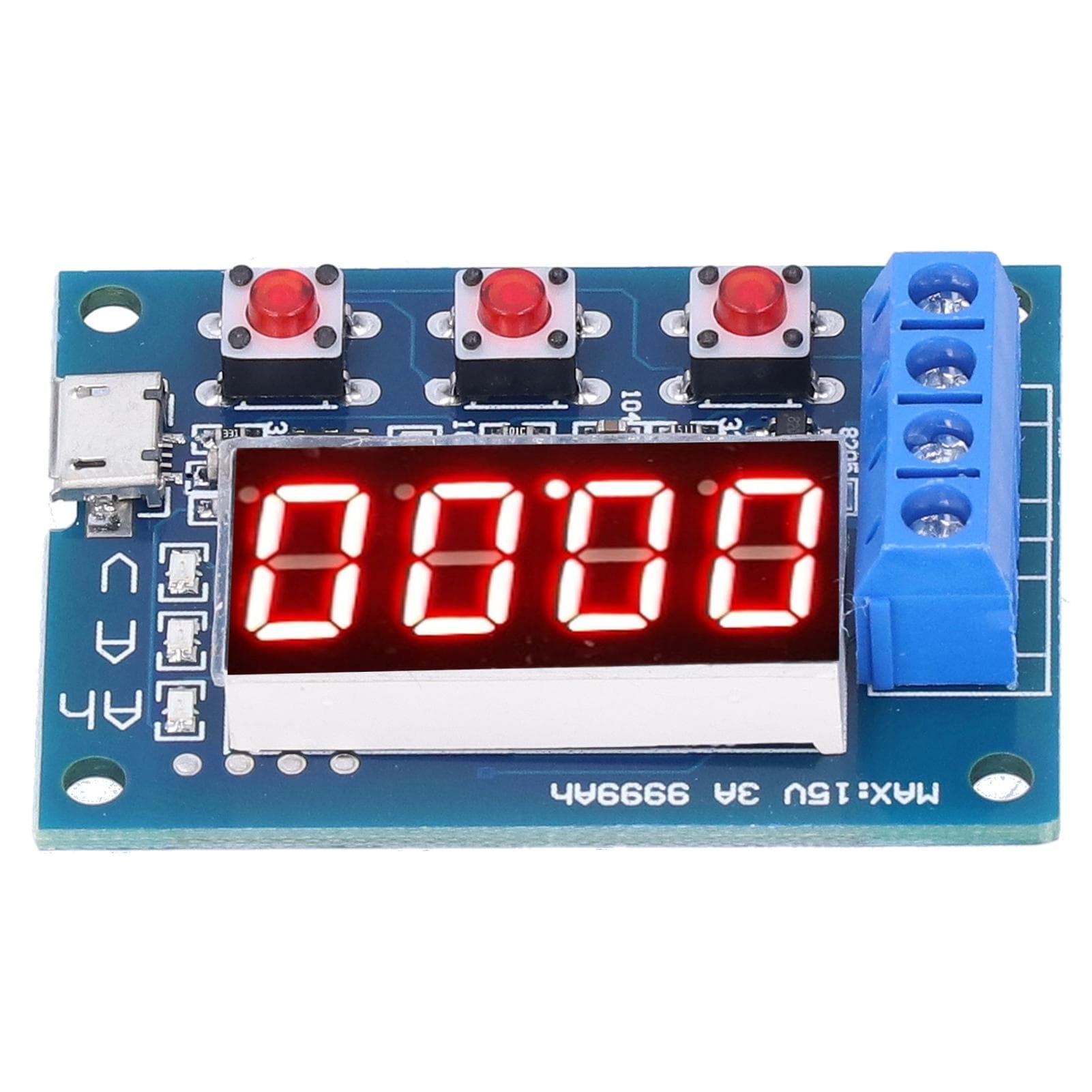 Battery Capacity Meter LED Discharge Tester Monitor for 12V 18650 Lithium Batteries DC4.5?6V