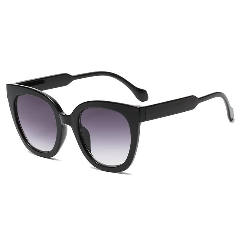 1pc Trendy Leopard Round Sunglasses Women Fashion Cat Eye Mirror Sun Glasses Female Designer Classic Gradient Eyewear show as picture