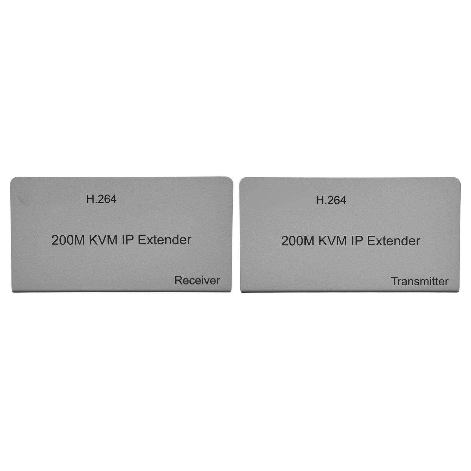 HD Multimedia Interface IP Extender 200m Full HD 1080P IR Control Loop Out KVM Network Extender EU Plug