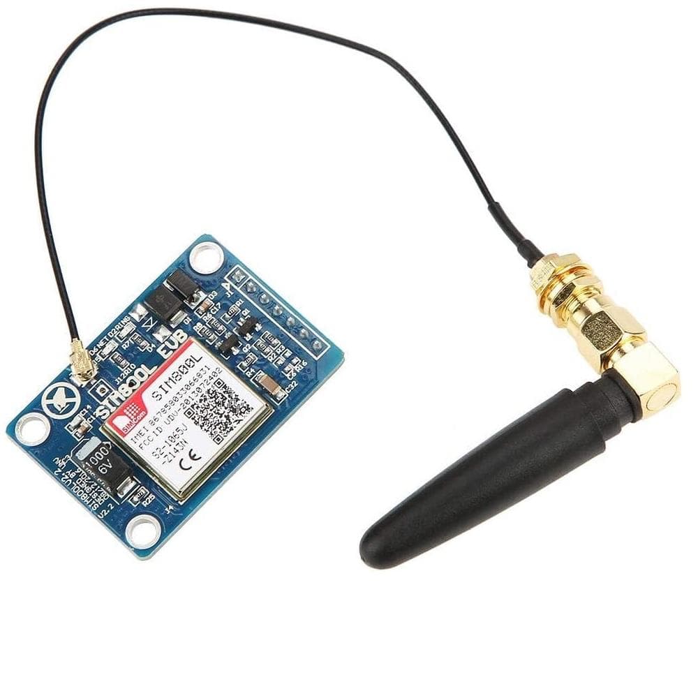 NEW SIM800L 5V Wireless Quad Band Communication Module GSM SMS GPRS IPX Antenna