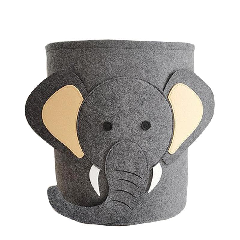 Cotton Animal Storage Basket Kids Toys Clothes Shoes Organizer Sundries Folding Storage Box Cabinet Home Kwaii Basket Container