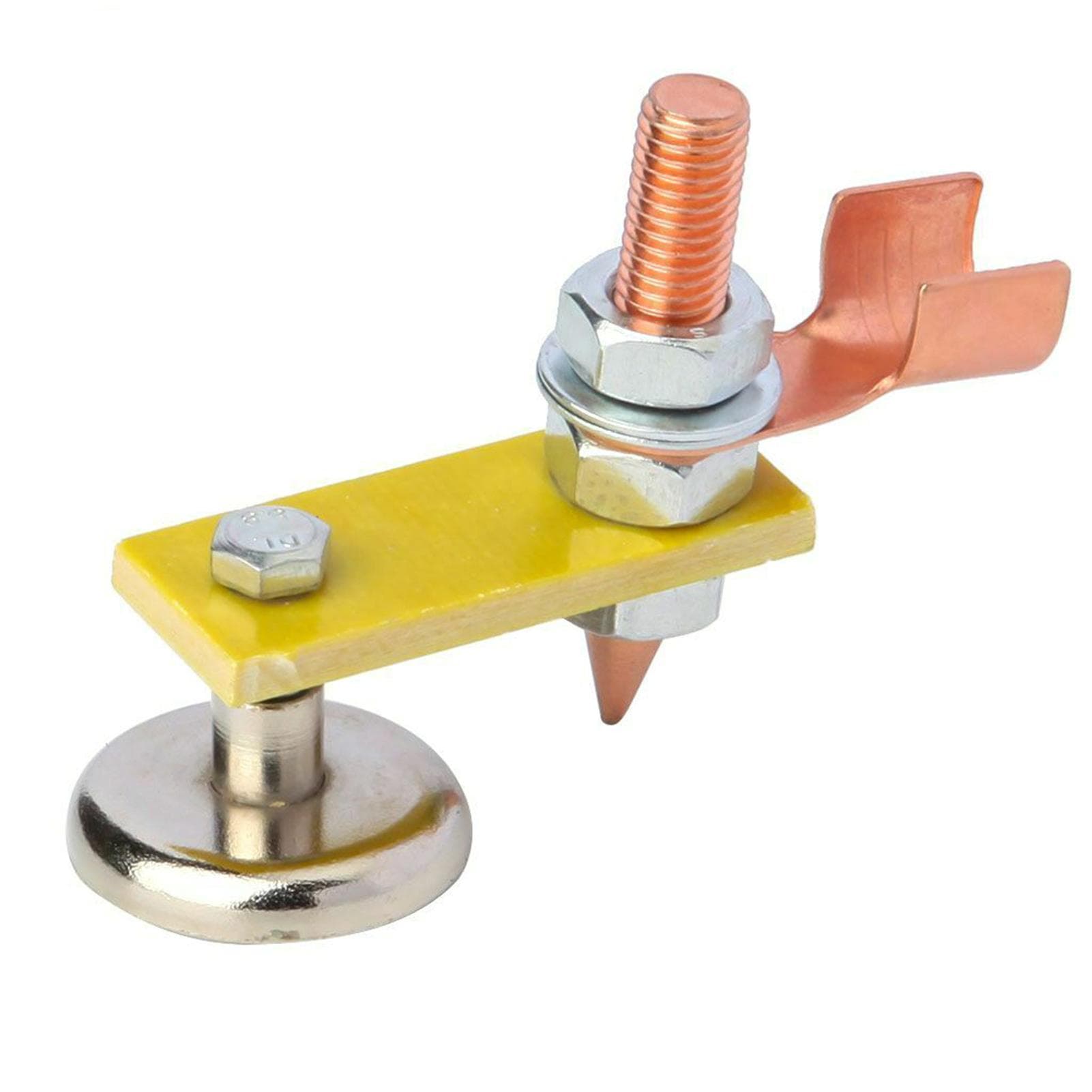 Strong Magnetism Welding Support Heads Large Suction Adjustable Welding Ground Clamp Holder multicolour