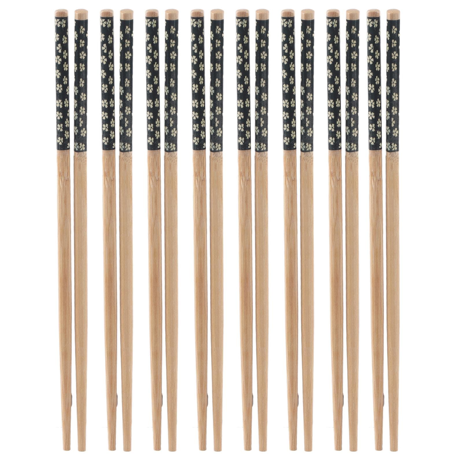 8 Pairs Bamboo Chopsticks Reusable Classic Japanese Style Chop Sticks Set for Home Restaurant