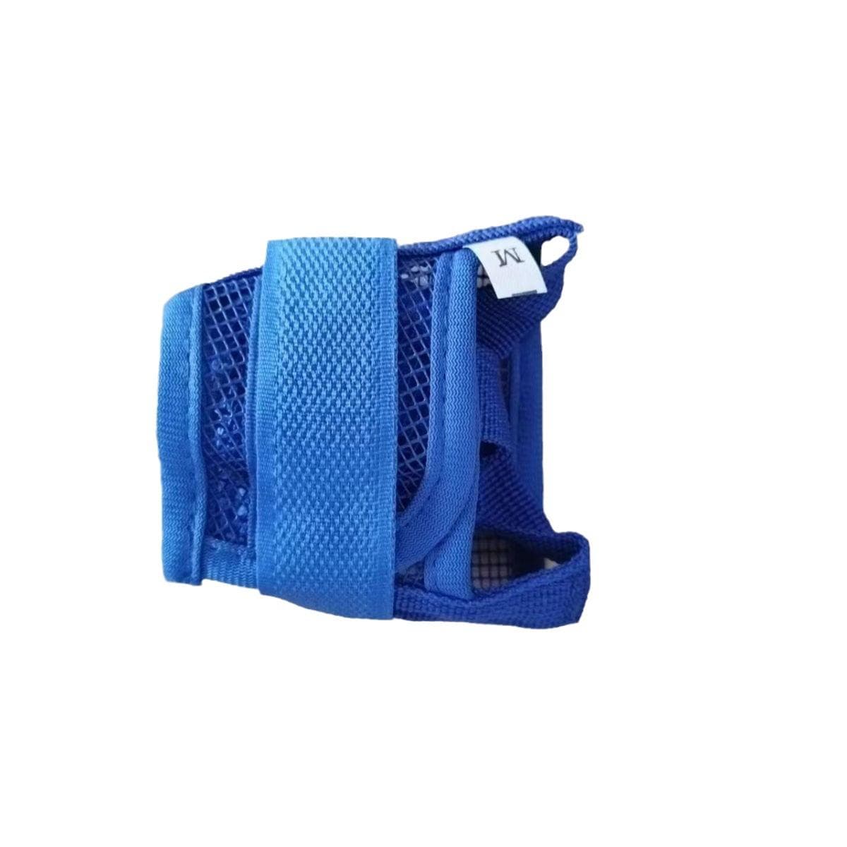 Anti Barking Dog Muzzle For Small Large Dogs Adjustable Mesh Breathable Pet Mouth Muzzles For Dogs Nylon Straps Dog Accessories M blue