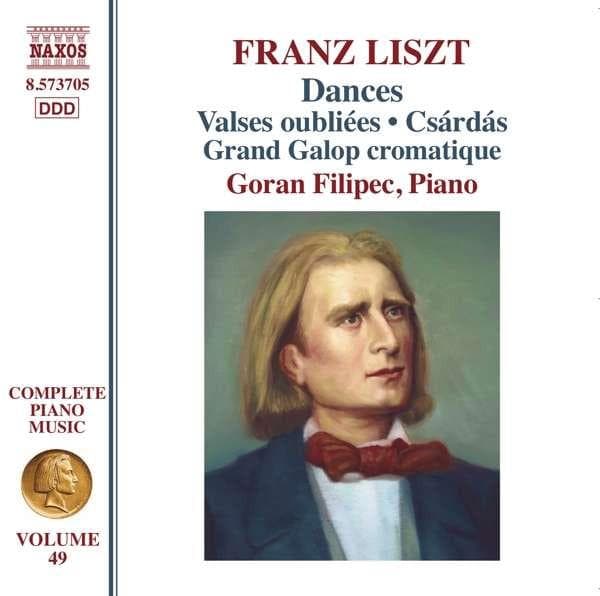 CD F. LISZT - VALSES OUBLIEES, S 215/R 8573705 Naxos 2018 Germany Classical Used