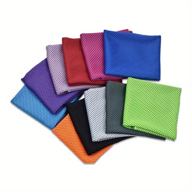 11pcs Quick-Dry Super Cooling Towels Instant Refreshment for Sports & Outdoor Adventures Reusable and Perfect for Gym, Fitness, and Hot Summer Days 11pcs