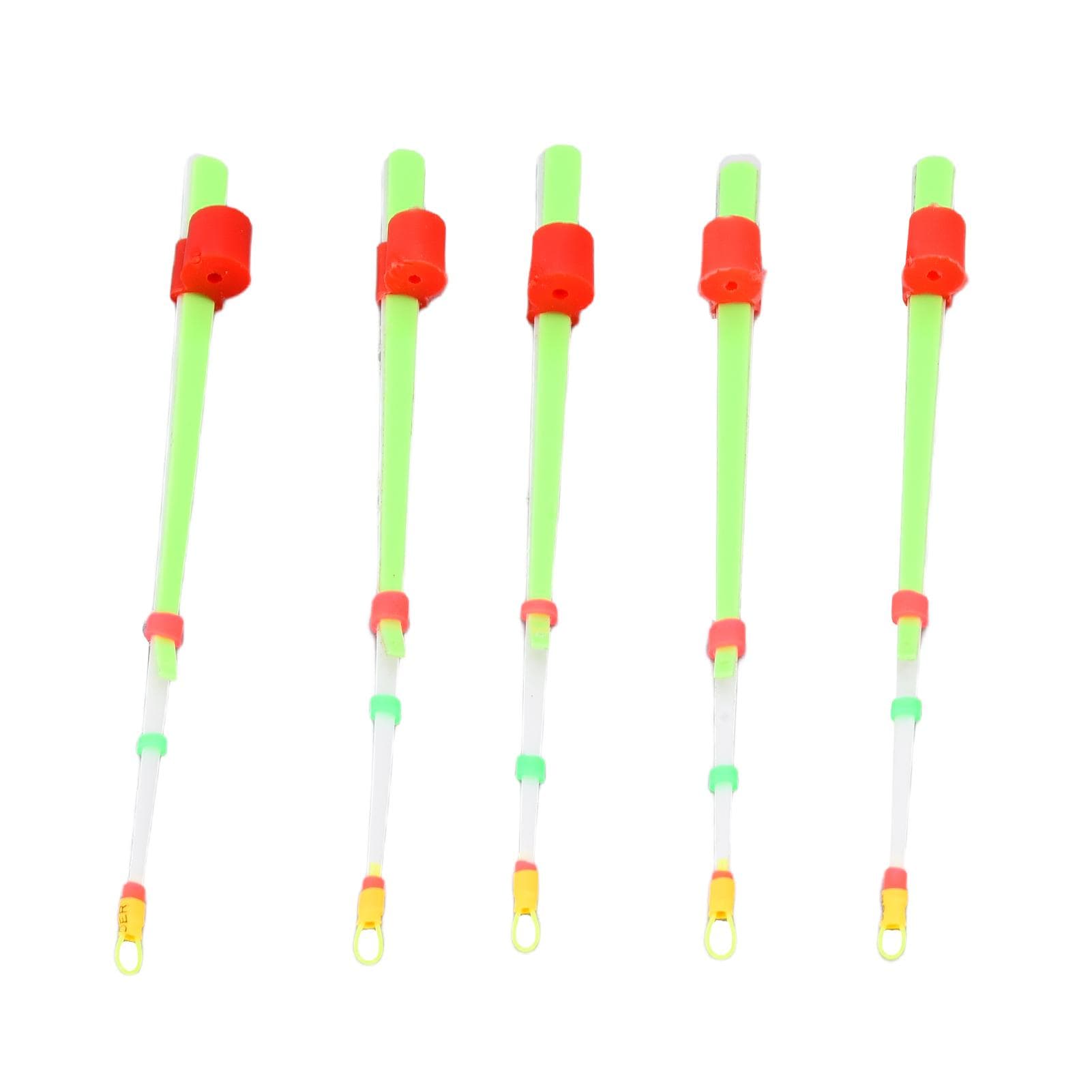 5pcs Mini Winter Ice Fishing Rod Top Tip Portable ABS Double Thicken Winter Fishing Pole Accessories