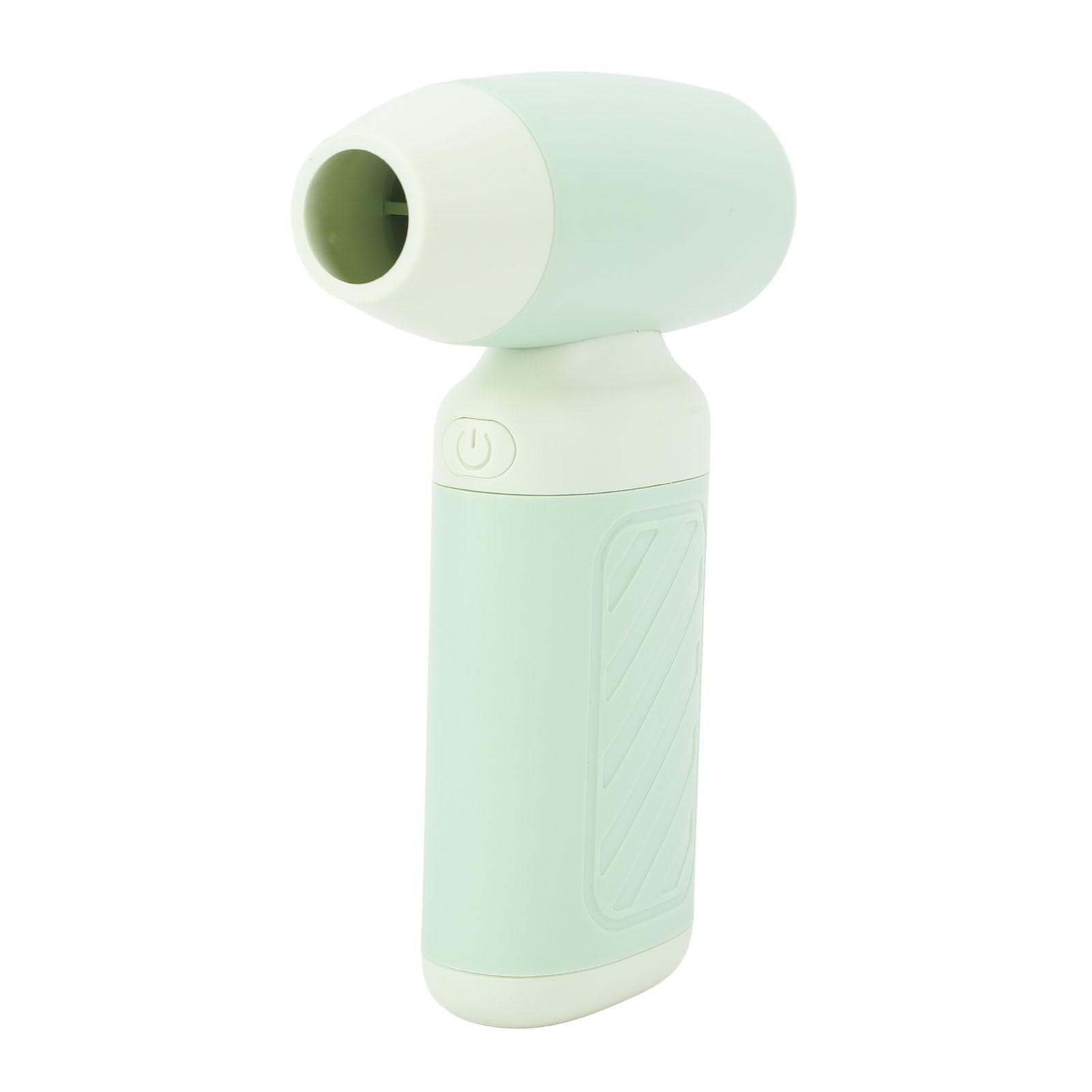 Electric Air Duster 130000RPM Jet Dryer Blower Rechargeable Cordless Adjustable Speed Turbo Fan green