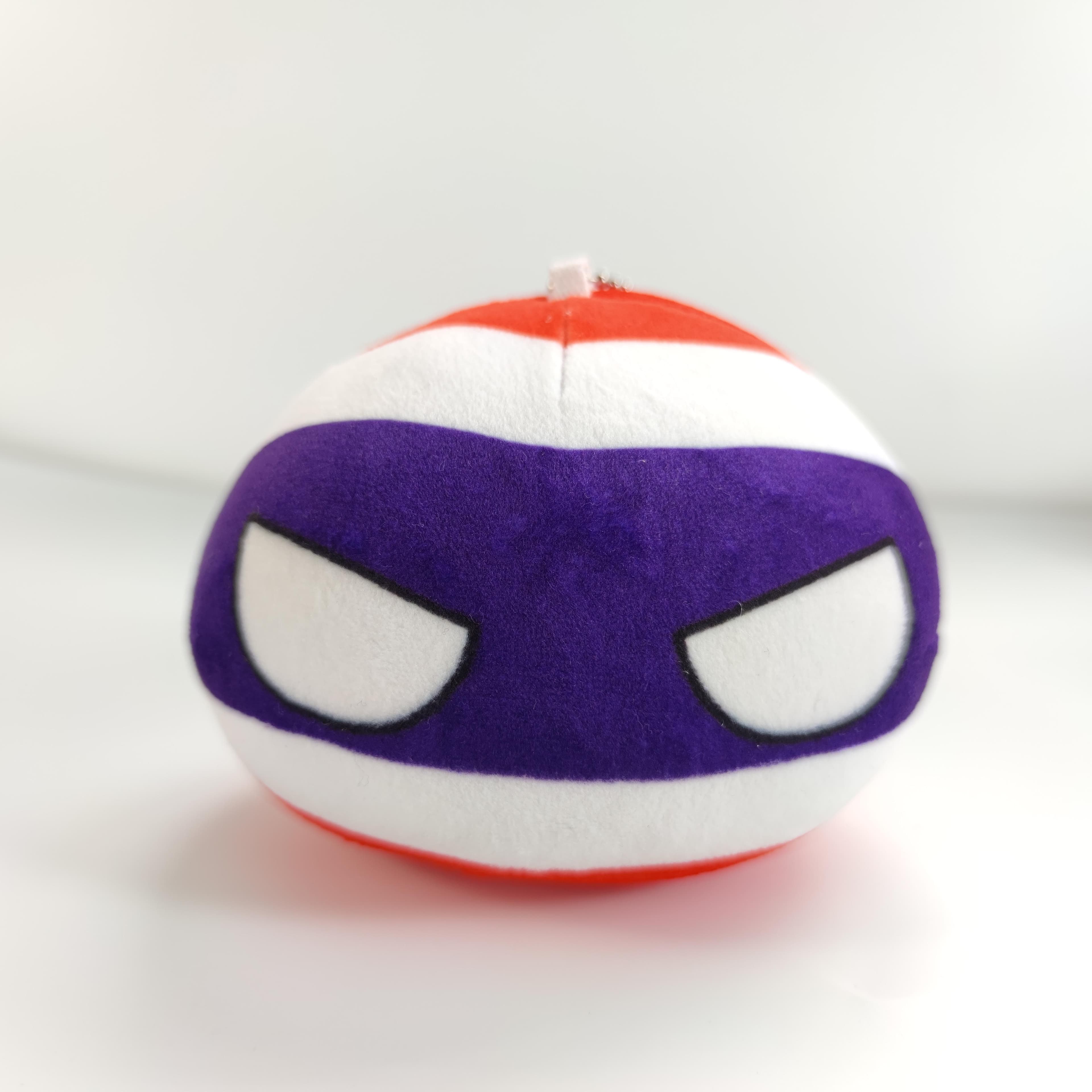10cm Polandball Mini Plush Toy Kazakhstan Israel Palestine Iraq Egypt Countryball Anime Peripheral Gifts Thailand