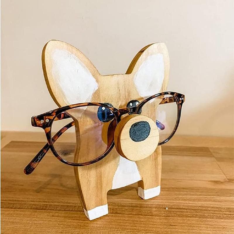 Glasses Rack Cute 3D Animal Wood Carvings Sunglass Display Rack Shelf Eyeglasses Show Stand Holder Showcase