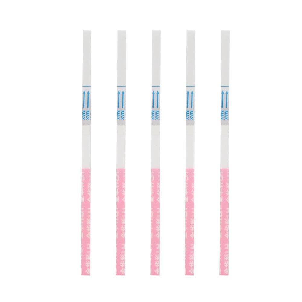 5pcs Ovulation Test Strip Paper Urine Tester Kit Rapid Display Female Health Tool