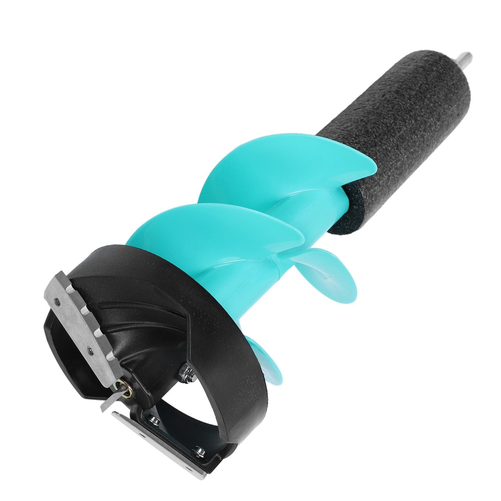 6in Electric Ice Auger Kit Incisive Blades Impact Resistant Ice Drill Auger with Positioner for