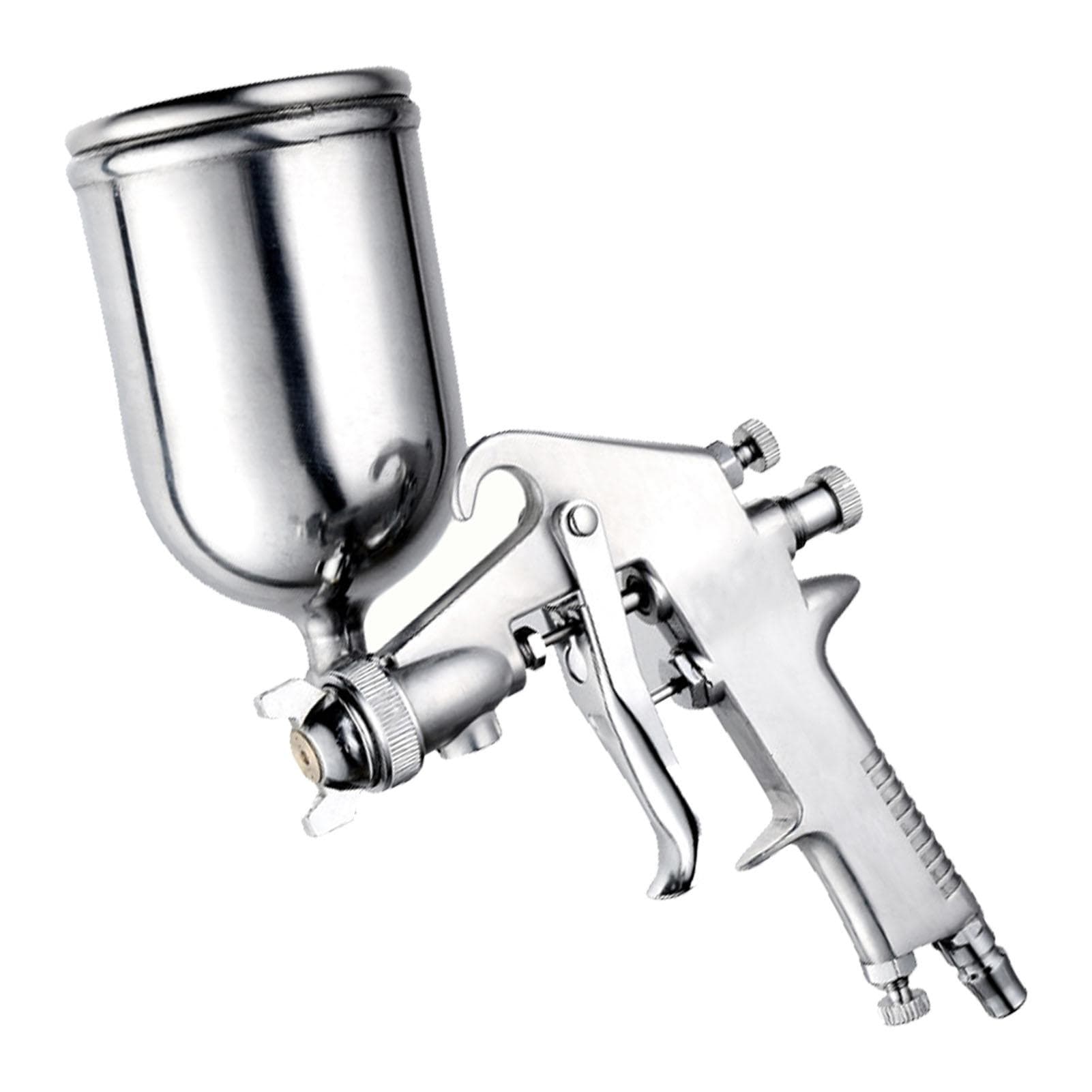 Pneumatic Paint Sprayer with 400ml Upper Cup Air Sprayer Gun For Home Furniture Car Painting