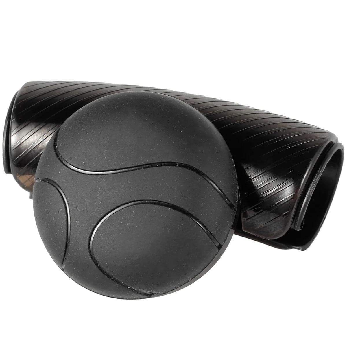 Car 360° Steering Wheel Spinner Knob Power Handle Ball Hand Control Assister Grip Turning Helper Auxiliary Booster Strengthener black