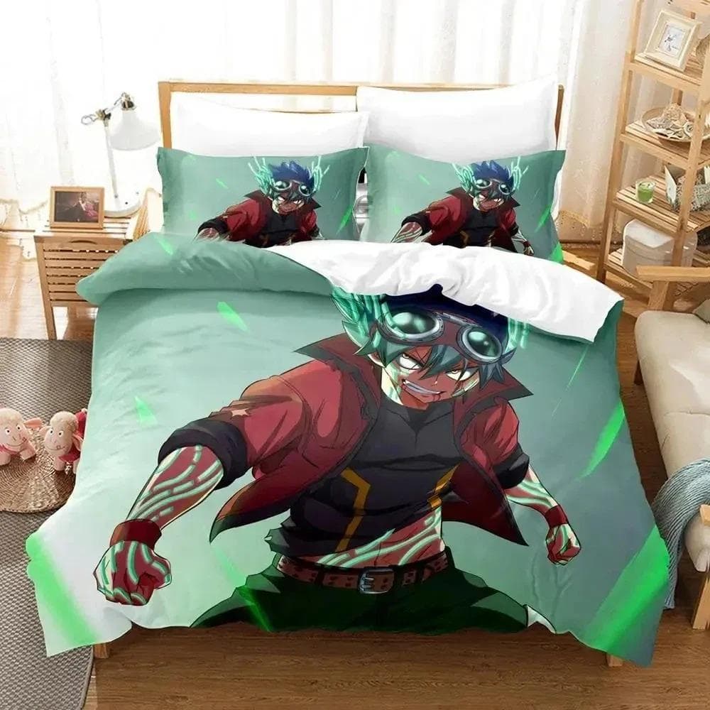 3D Print Anime Edens Zero Bedding Set Duvet Cover Bed Set Quilt Cover Pillowcase Comforter king Queen Size Boys Adult Bedding s 70x133cm 2pcs