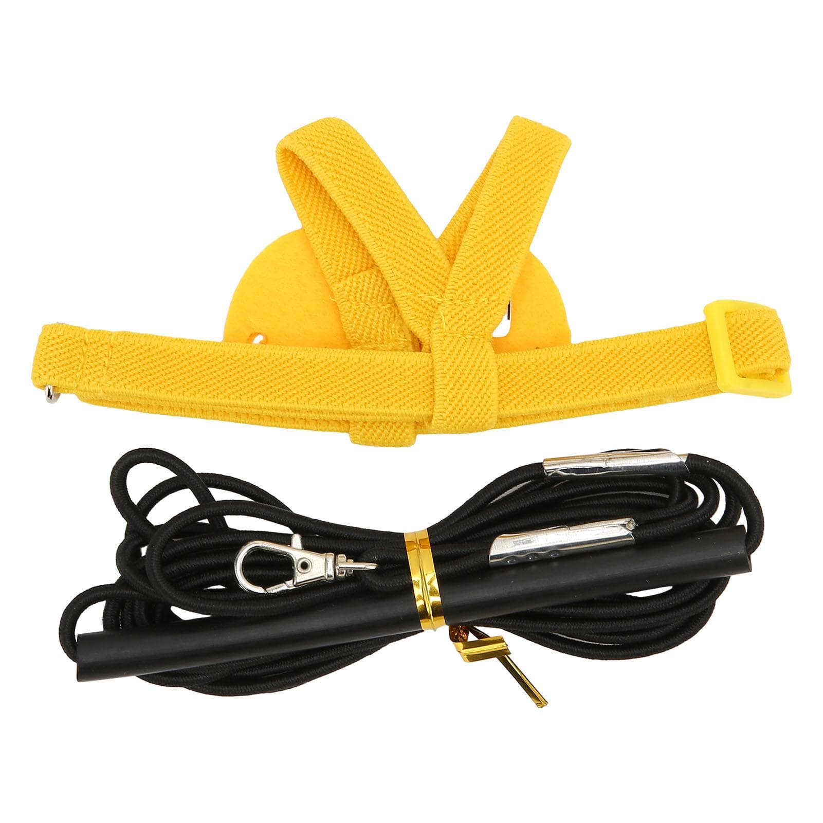 Bird Harness Flying Guide Leash Flight Elastic Training Traction Rope for Parrot XS 25.5cm / XS 24in: 63.5 X 48 X 50.8cm / 25 X 18.9 X 20in yellow