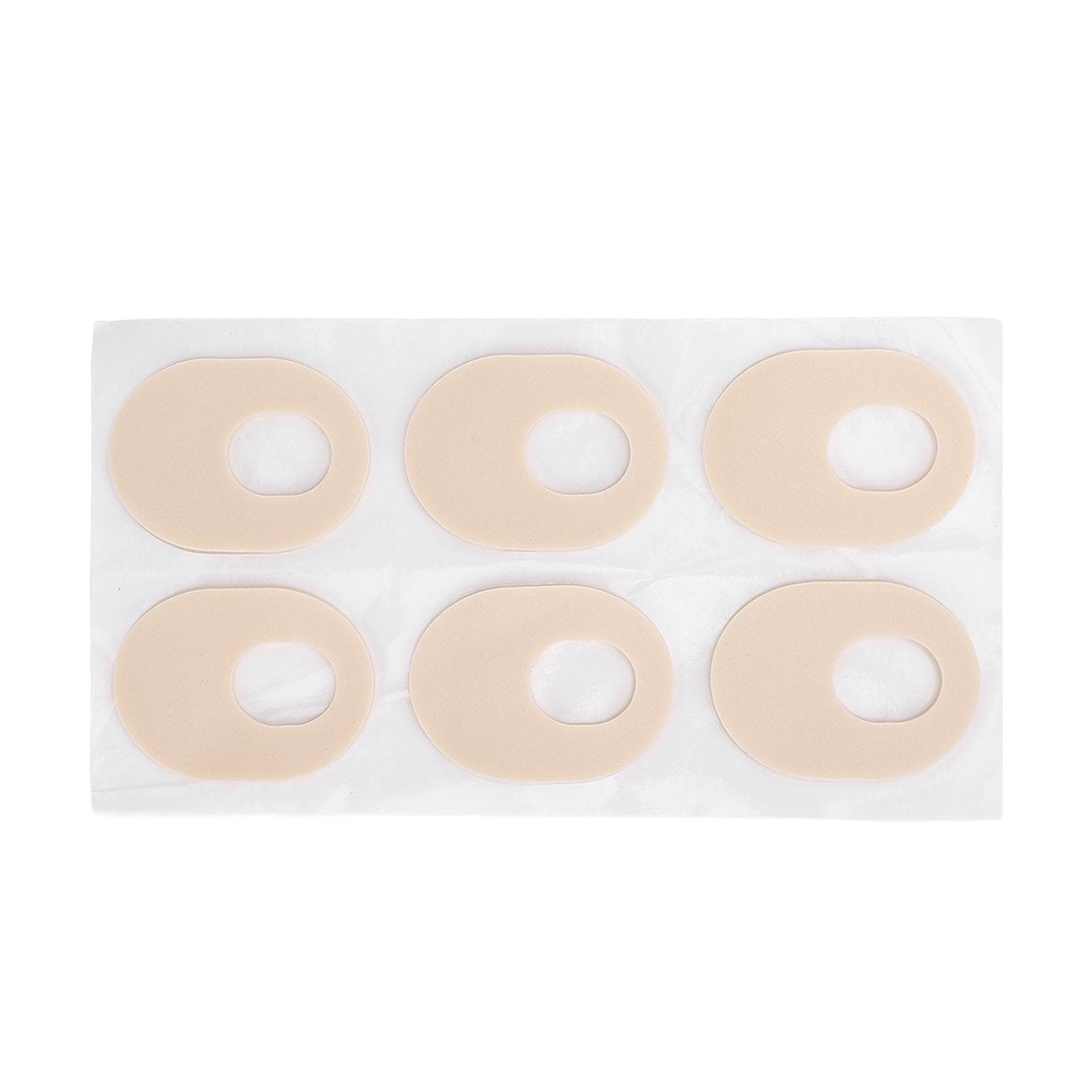 24pcs Latex Self Stick Adhesive Foot Cushion Anti Friction Breathable Foot Pad Sticker for Walking