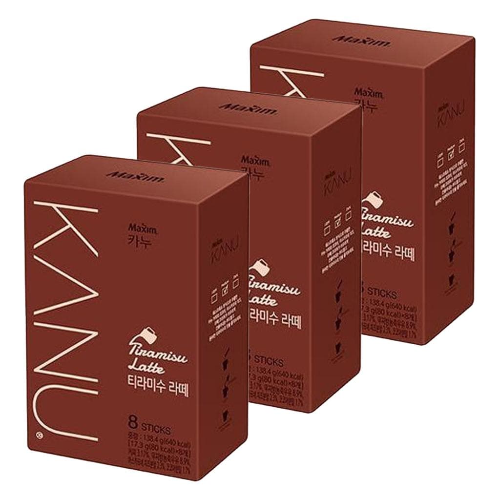 Dongsuh Maxim Kanu Tiramisu Latte (6 Options) #3Boxes(8 Sticks)