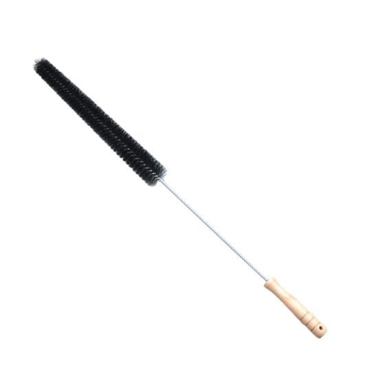 Flexible Long Radiator Cleaning Brush Effective Dust Removal Easy to Clean Nylon Bristles Wood Handle Cleaning Brush A